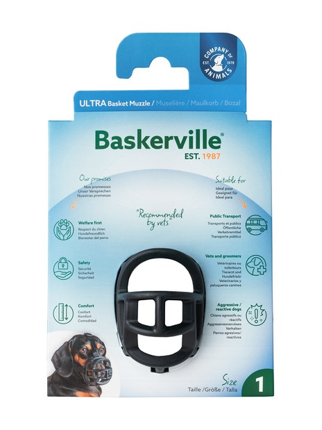 Baskerville Kaganiec Ultra-1 czarny