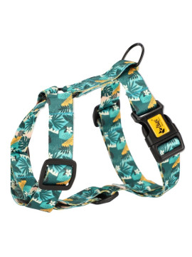 Dingo Szelki dwupaskowe Guard City - Monstera rozmiar S
