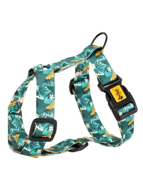 Dingo Szelki dwupaskowe Guard City - Monstera rozmiar S