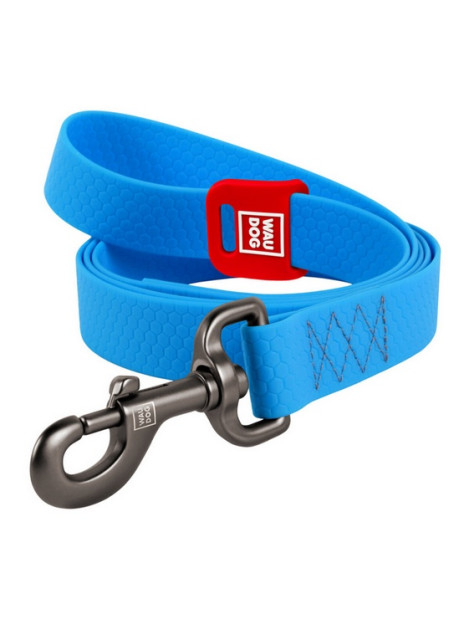 Collar Waterproof Smycz wodoodporna L-XXL 25mm/183cm niebieska