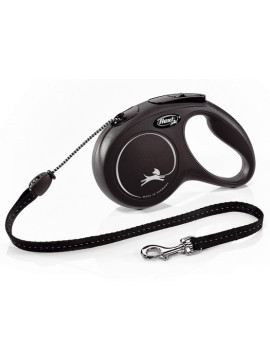 Flexi New Classic Smycz linka M 5m czarna [FL-2627]