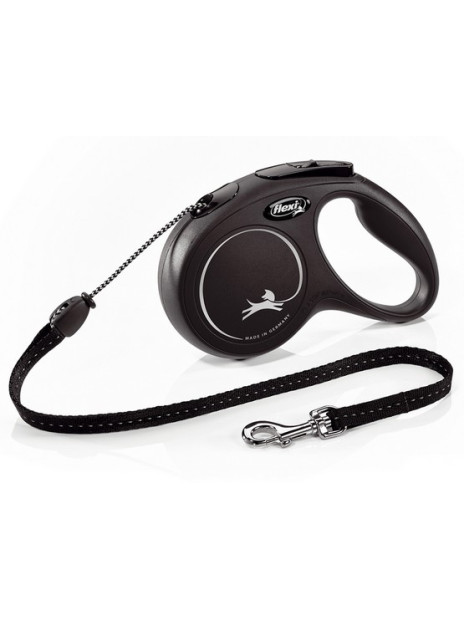 Flexi New Classic Smycz linka M 5m czarna [FL-2627]