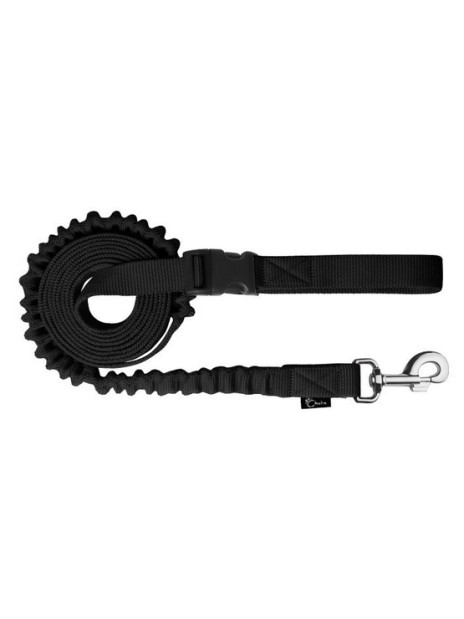 CHABA Smycz taśma do biegania z amortyzatorem 25 czarna