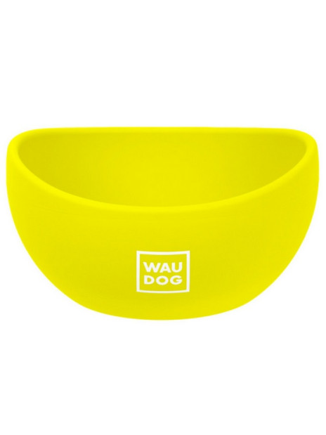 Collar WauDog Silicone Miska 250ml żółta