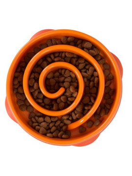 Outward Hound Fun Feeder Mini Miska spowalniająca pomarańczowa [51004]