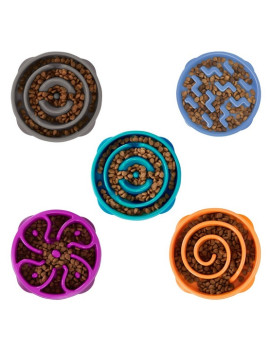 Outward Hound Fun Feeder Mini Miska spowalniająca pomarańczowa [51004]