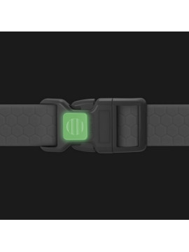 Collar Waterproof Obroża wodoodporna z QR-paszportem, plastikowy fastex, XXL 35mm/46-70cm niebieska