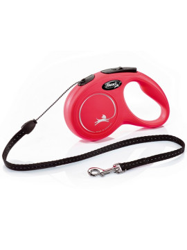 Flexi New Classic Smycz linka S 5m czerwona [FL-2504]