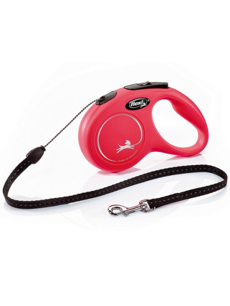 Flexi New Classic Smycz linka S 5m czerwona [FL-2504]
