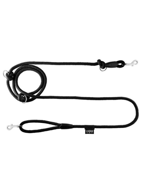 CHABA Smycz linka regulowana - 6mm x 138/260cm czarna