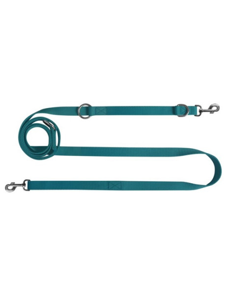 CHABA Smycz taśma regulowana gładka 20mm/260cm morska