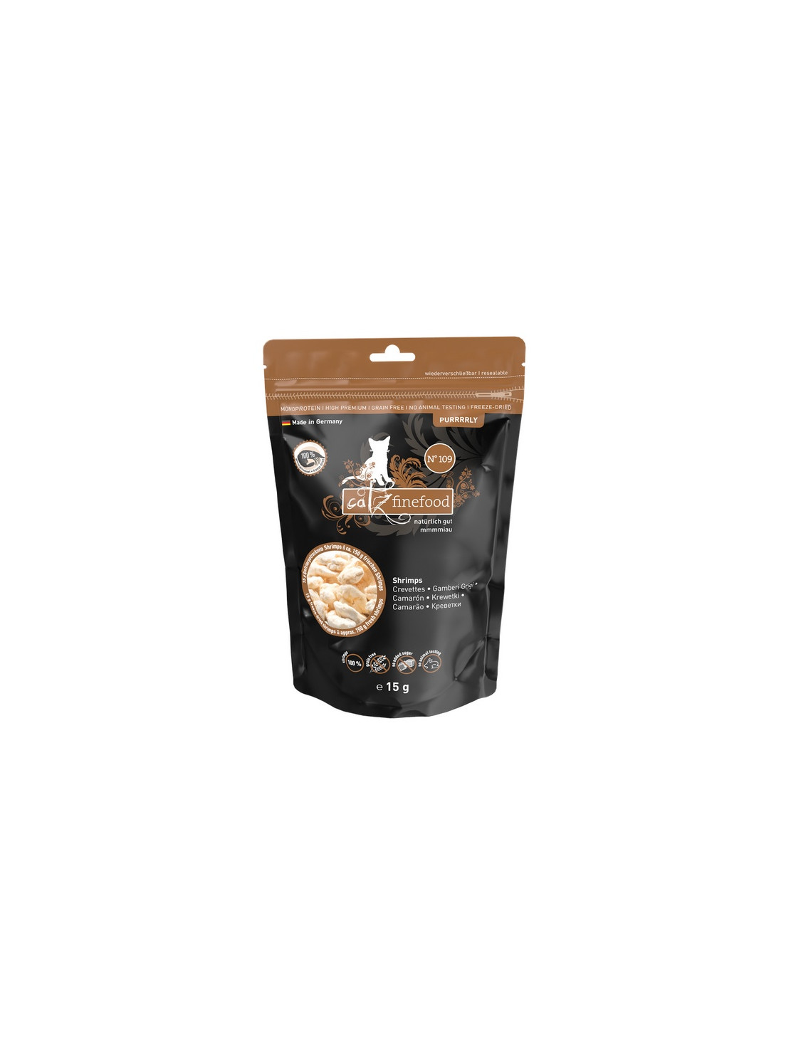 Catz Finefood Purrrrly N.109 Krewetki 15g