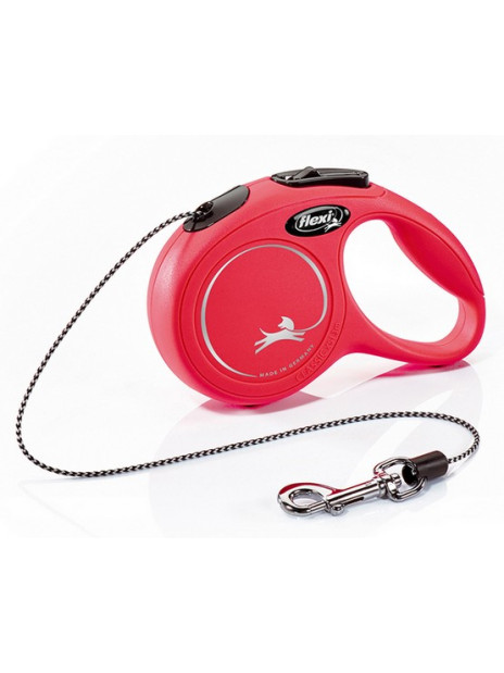 Flexi New Classic Smycz linka XS 3m czerwona [FL-2405]