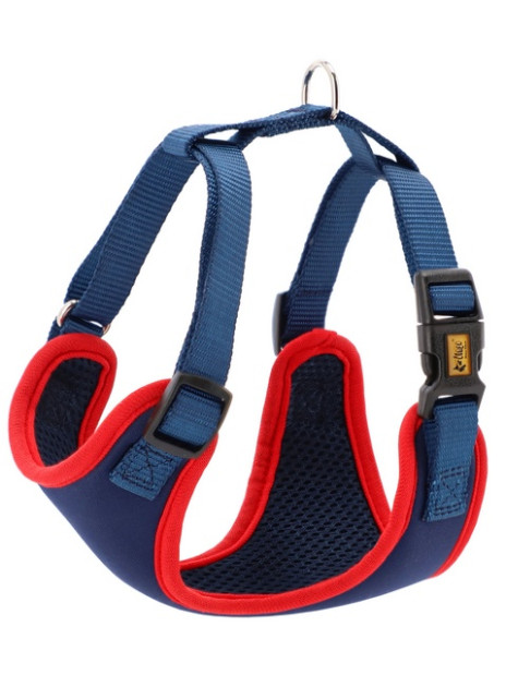 Dingo Szelki bezuciskowe z dwupaskową regulacją M granatowe