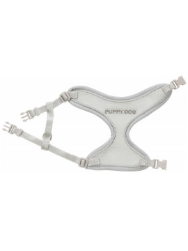 Trixie Szelki ze smyczą Junior 26-34cm jasnoszare [15560]