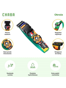 CHABA Obroża regulowana Story III XL Jumbo