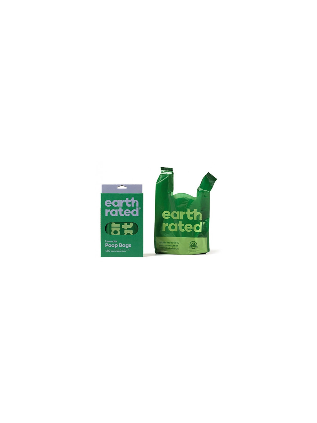 Earth Rated Reklamówki lawendowe 120szt