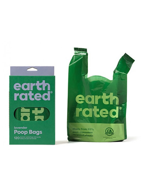 Earth Rated Reklamówki lawendowe 120szt