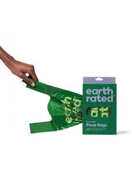 Earth Rated Reklamówki lawendowe 120szt