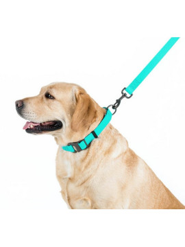 Collar WauDog Waterproof Obroża wodoodporna z QR-paszportem, akumulująca światło, plastikowy fastex, 25mm/34-49cm