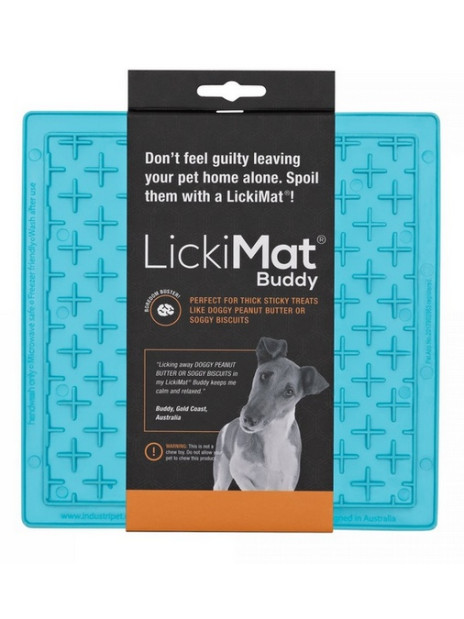 LickiMat Buddy Krzyżyk miękki turkusowy