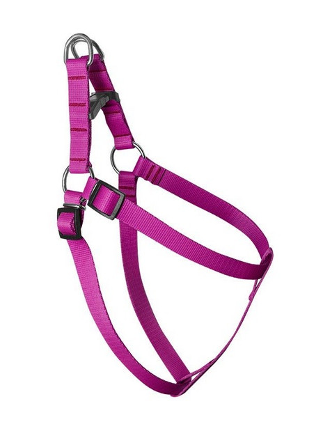 CHABA Szelki regulowane gładkie 3-60cm fuksja