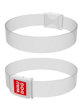 Collar WauDog LED Obroża z podświetleniem LED, klamra magnetyczna, 25mm/45cm