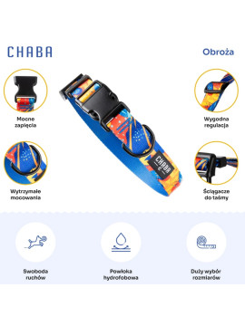 CHABA Obroża regulowana Story III S Aussie