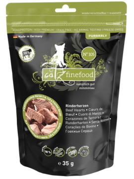 Catz Finefood Purrrrly N.105 Serca wołowe 35g