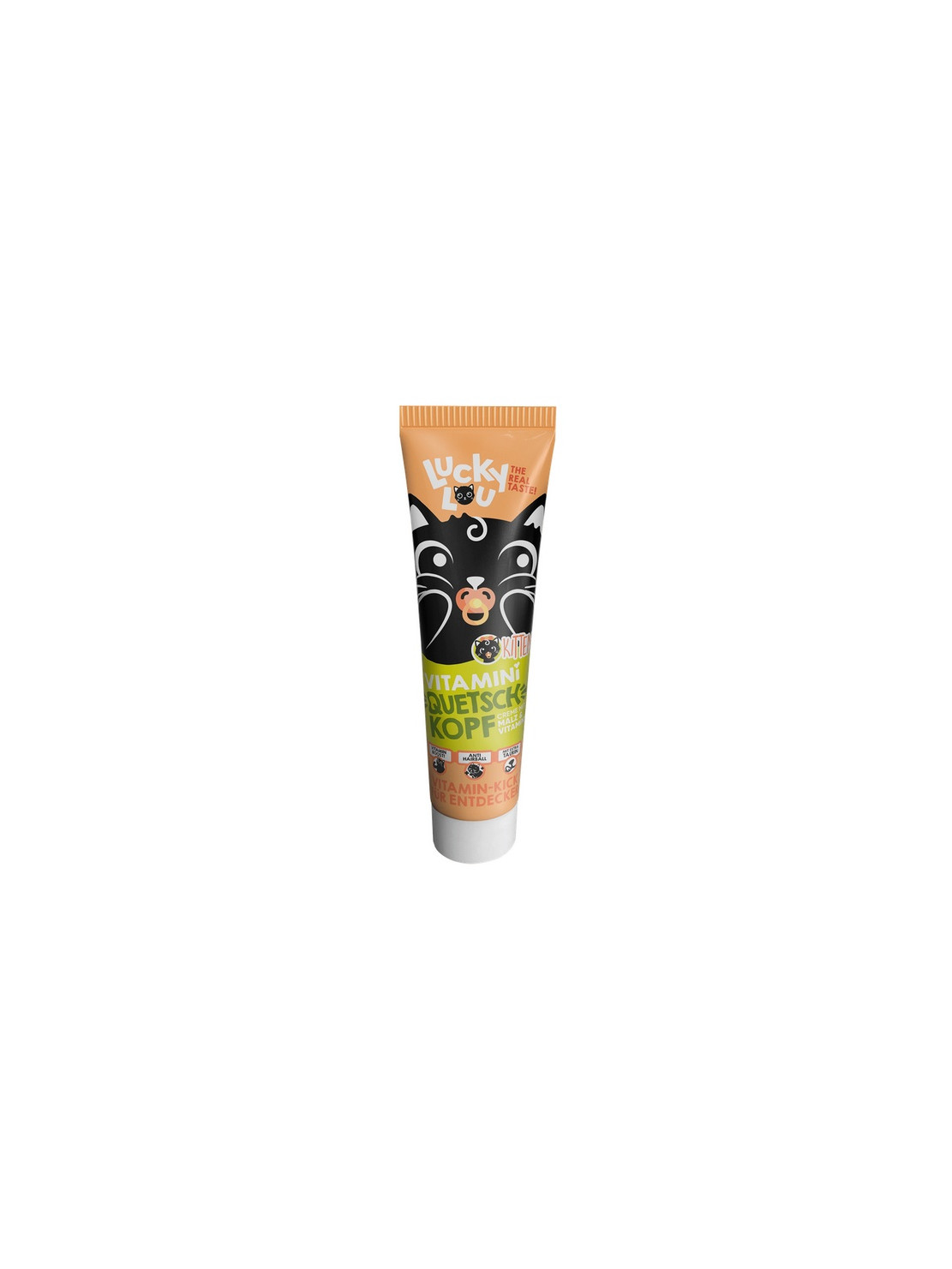 Lucky Lou Quetschkopfe Kitten Witaminy pasta odkłaczająca 100g