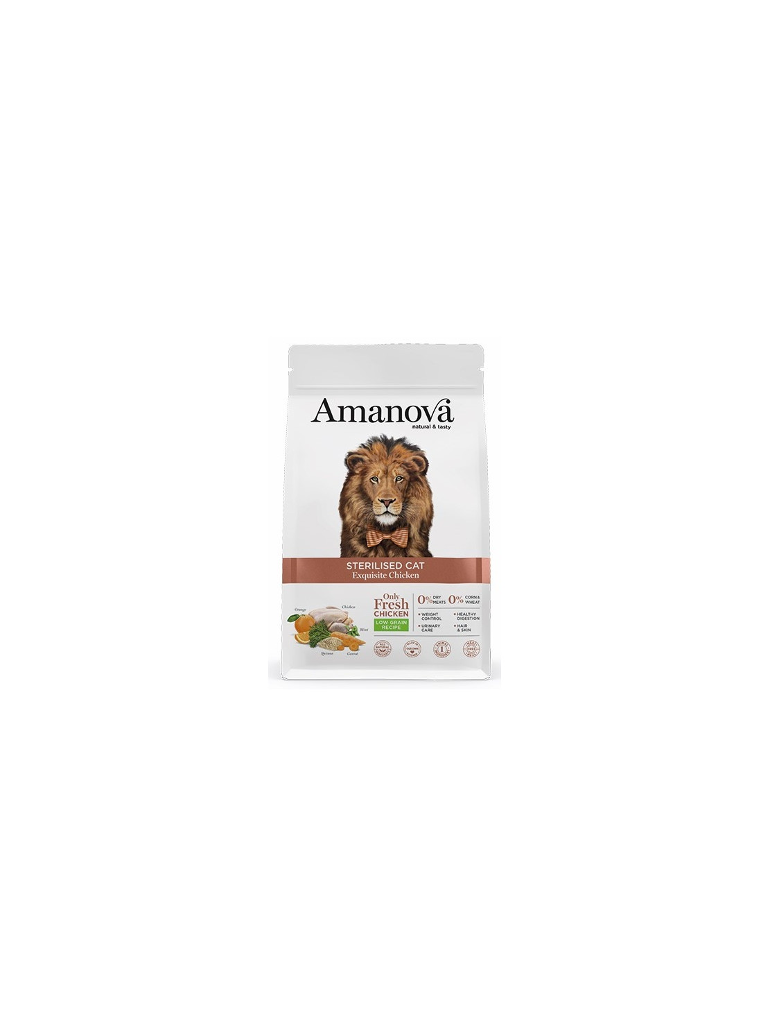 Amanova Cat Sterilised Exquisite Chicken - kurczak 6kg