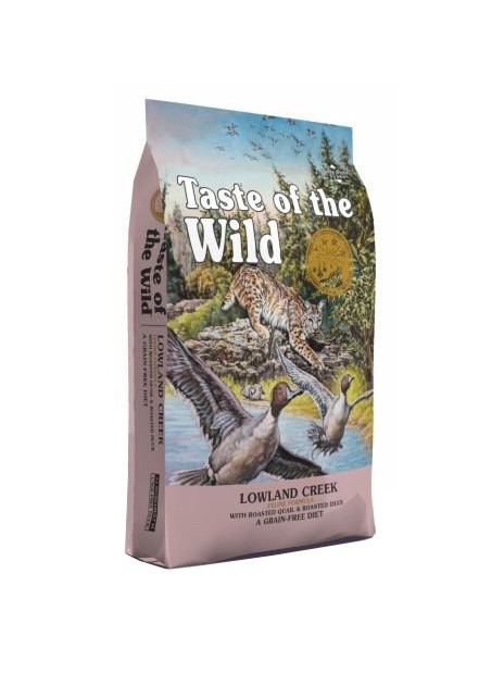 Taste of the Wild Lowland Creek Feline z przepiórką i kaczką 6,6kg