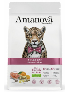 Amanova Cat Adult Salmon Deluxe - łosoś 6kg