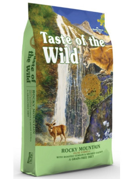Taste of the Wild Rocky Mountain Feline z dziczyzną i łososiem 6,6kg