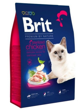 Brit Premium By Nature Cat Sterilized Chicken 8kg
