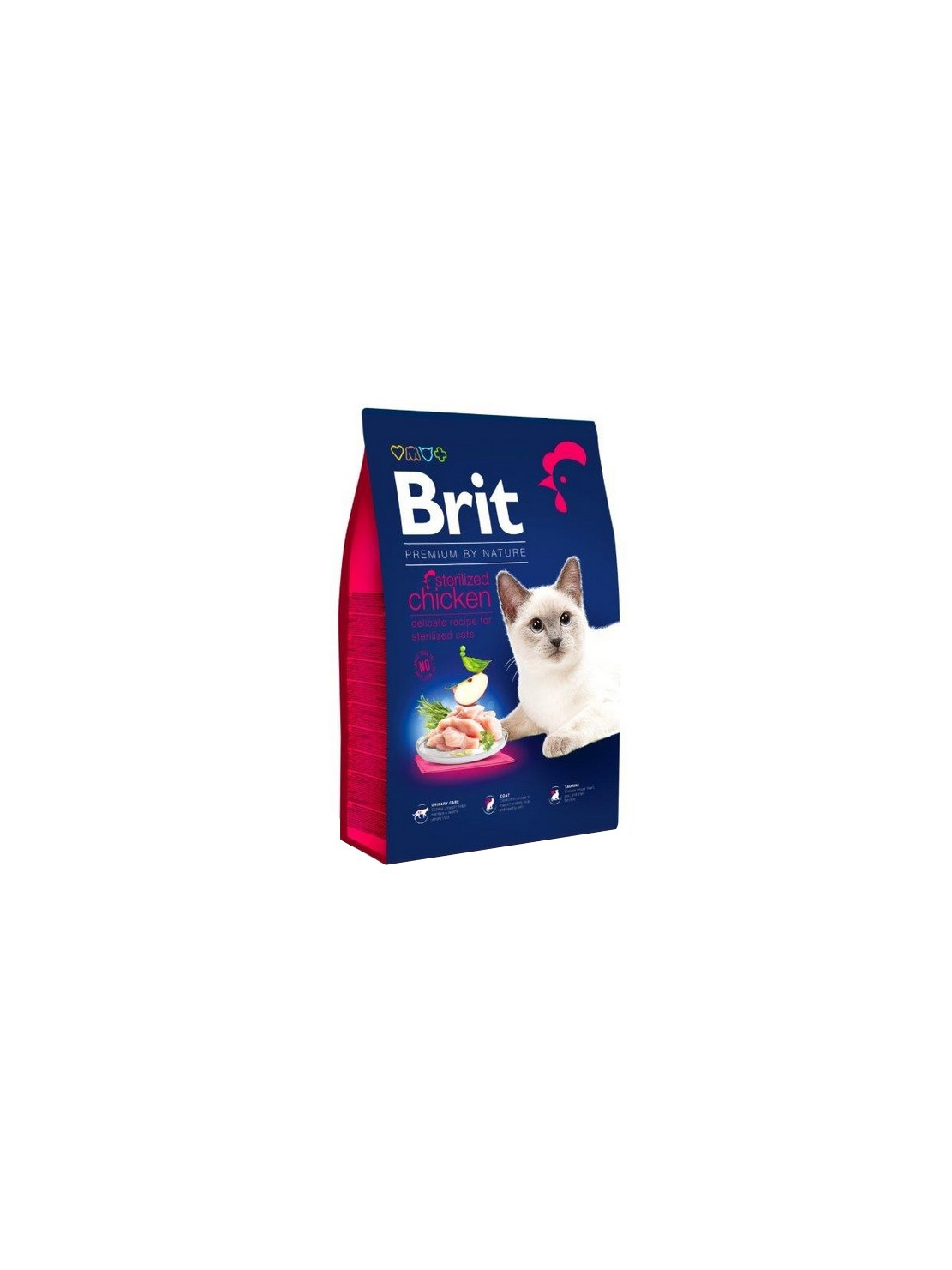 Brit Premium By Nature Cat Sterilized Chicken 8kg