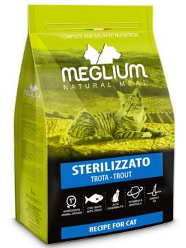 Meglium Cat Adult Neutered Trout 10kg