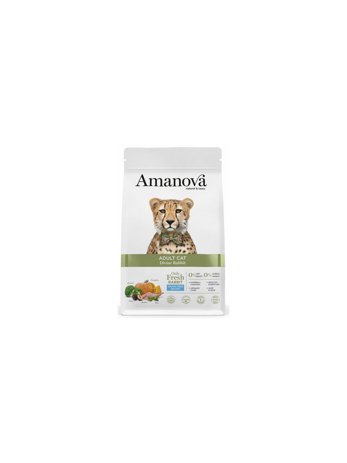 Amanova Cat Adult Divine Rabbit - królik 1,5kg