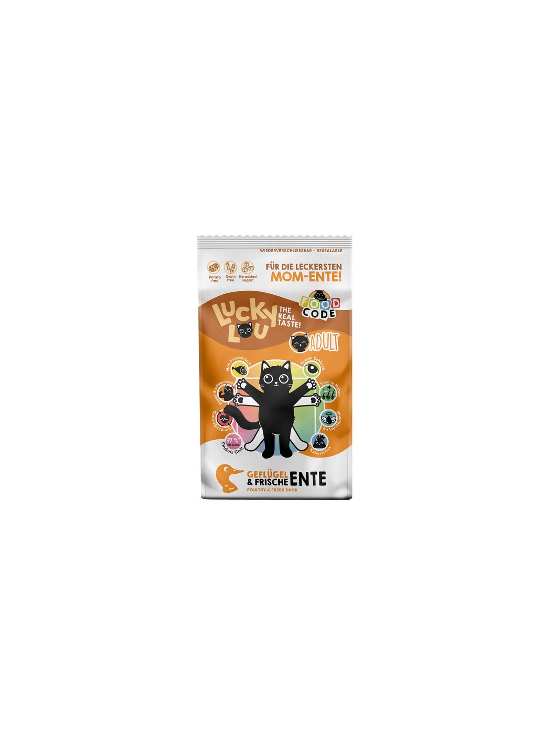 Lucky Lou Food Code Lifestage Adult Drób & Kaczka 1,7kg