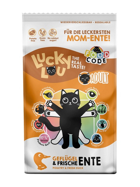 Lucky Lou Food Code Lifestage Adult Drób & Kaczka 1,7kg