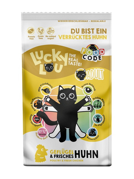 Lucky Lou Food Code Lifestage Adult Drób & Kurczak 1,7kg