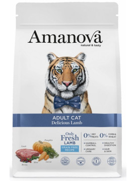 Amanova Cat Adult Delicious Lamb - jagnięcina 1,5kg