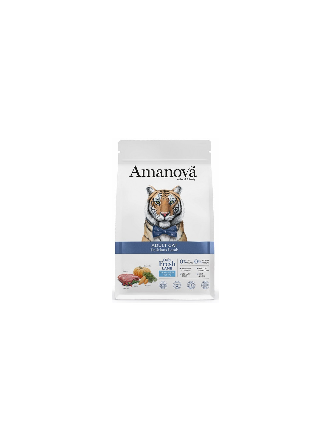 Amanova Cat Adult Delicious Lamb - jagnięcina 1,5kg