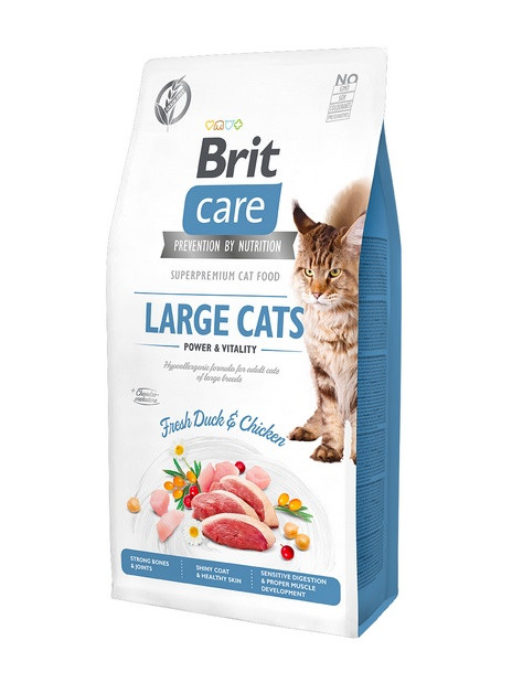 Brit Care Cat Grain Free Large Cats Power & Vitality 2kg