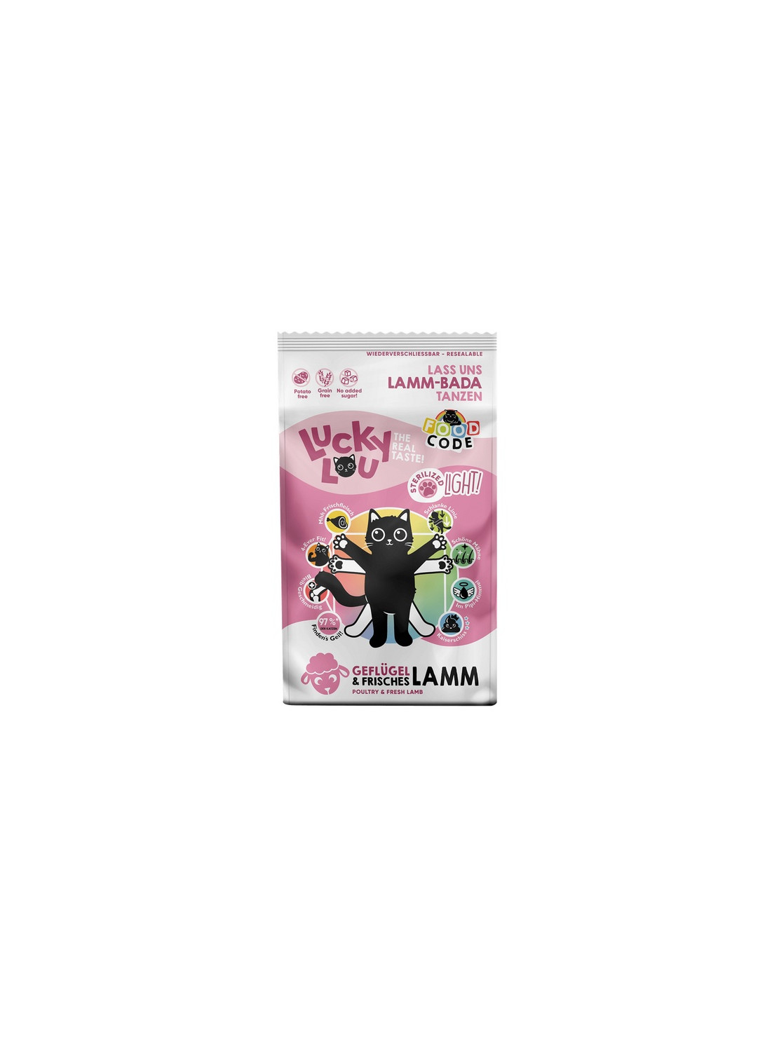 Lucky Lou Food Code Lifestage Light Drób & Jagnięcina 1,7kg