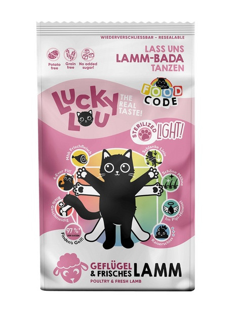 Lucky Lou Food Code Lifestage Light Drób & Jagnięcina 1,7kg