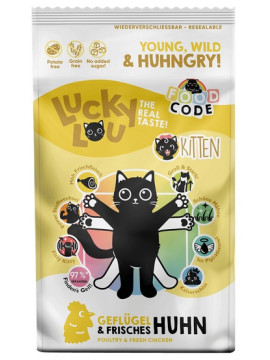 Lucky Lou Food Code Lifestage Kitten Drób & Kurczak 1,7kg
