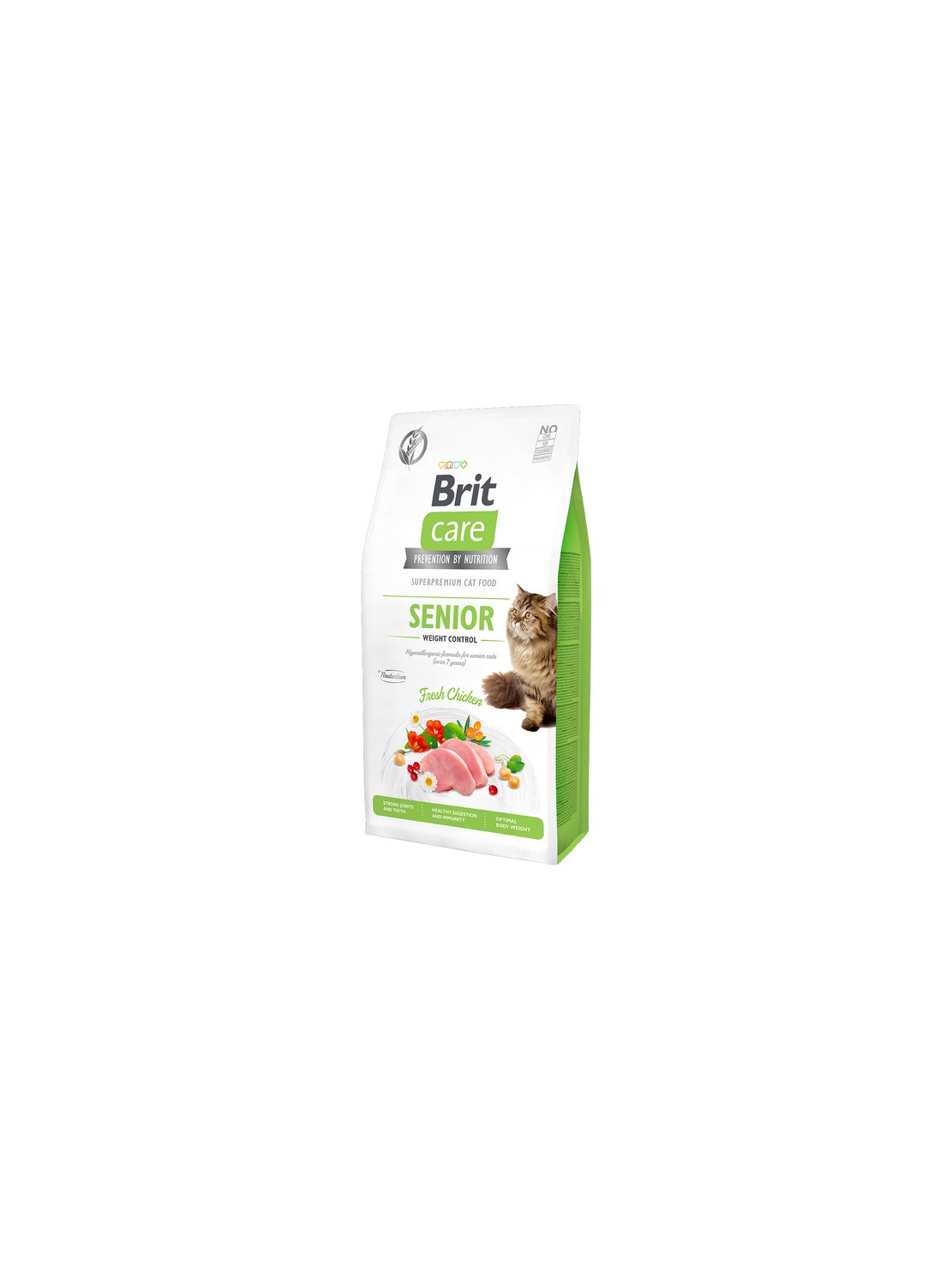Brit Care Cat Grain Free Senior Weight Control 2kg