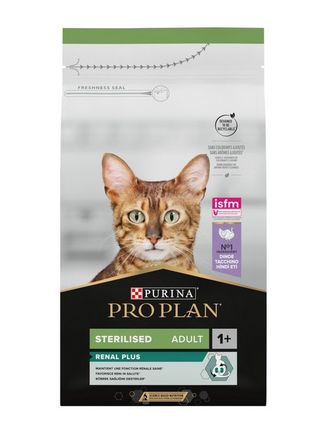 Purina Pro Plan Cat Sterilised Renal Adult Indyk 1,5kg