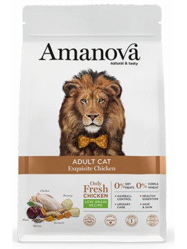 Amanova Cat Adult Exquisite Chicken - kurczak 1,5kg